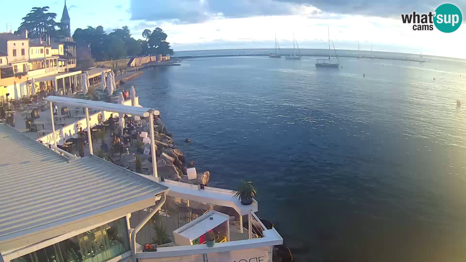 Novigrad web kamera – Porporela