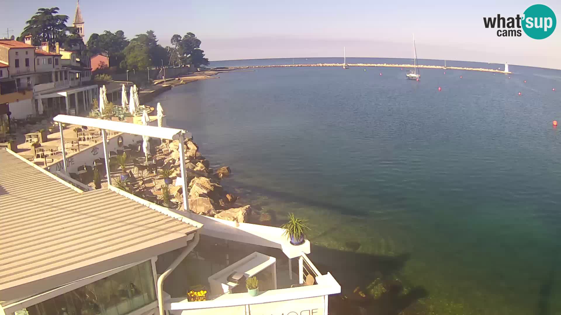 Live webcam Novigrad – Porporela – Istria – Croatia