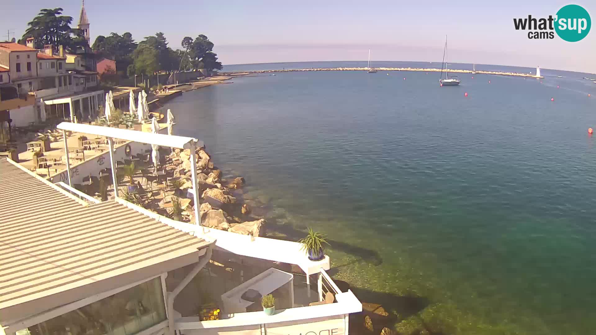 Live webcam Novigrad – Porporela – Istria – Croatia