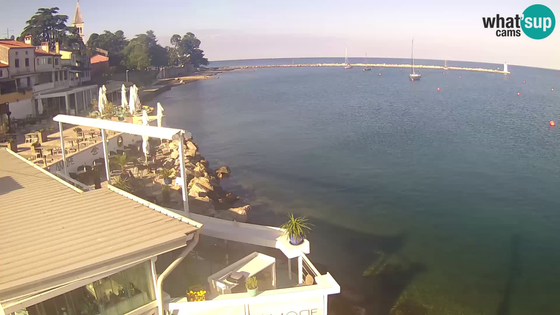Live webcam Novigrad – Porporela – Istria – Croatia