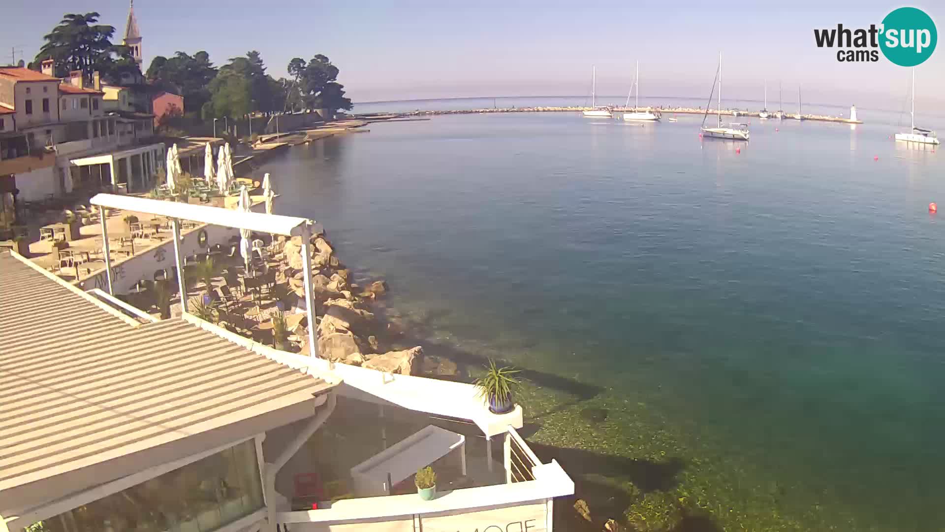 Live webcam Novigrad – Porporela – Istria – Croatia