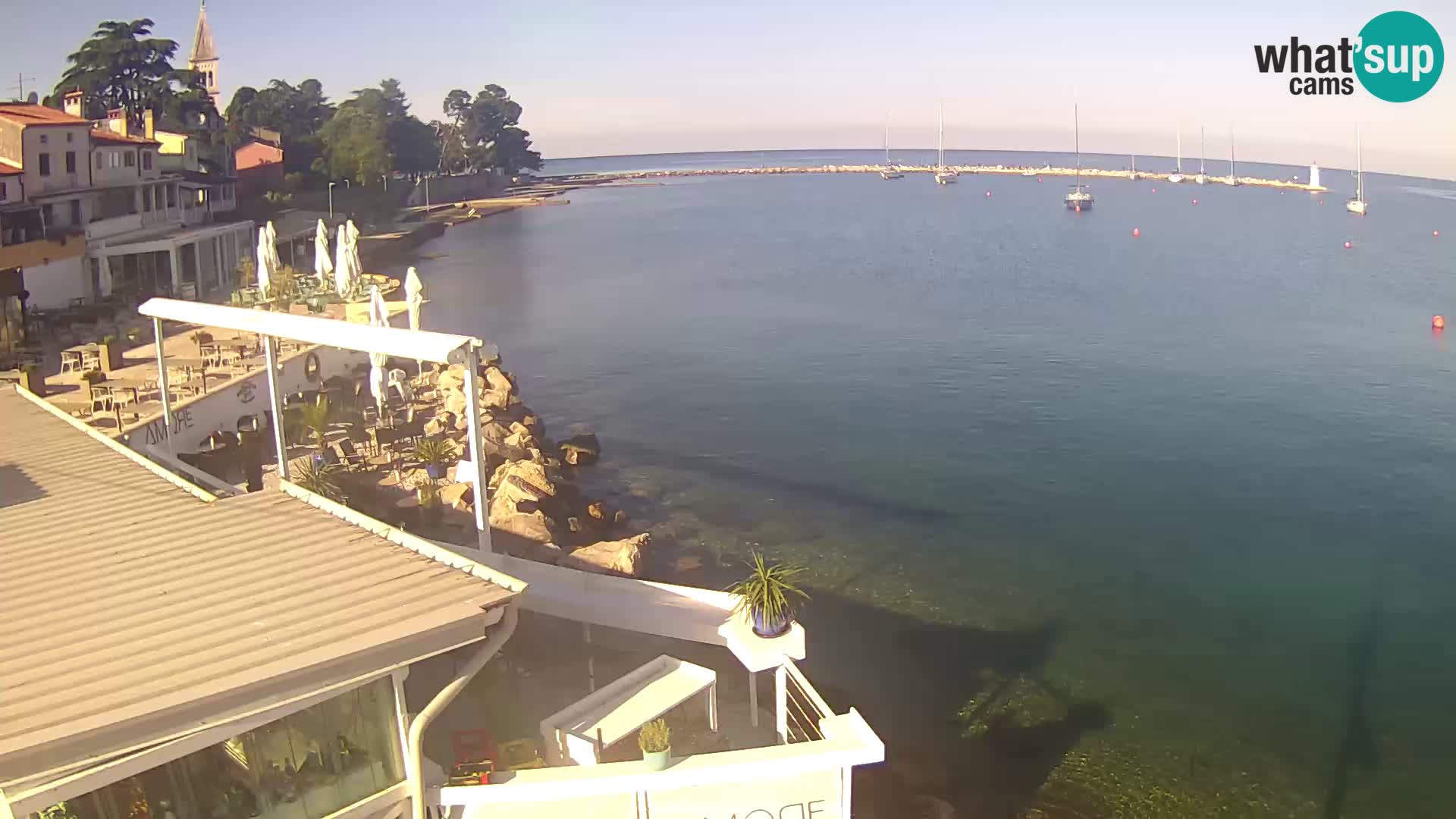 Live webcam Novigrad – Porporela – Istria – Croatia