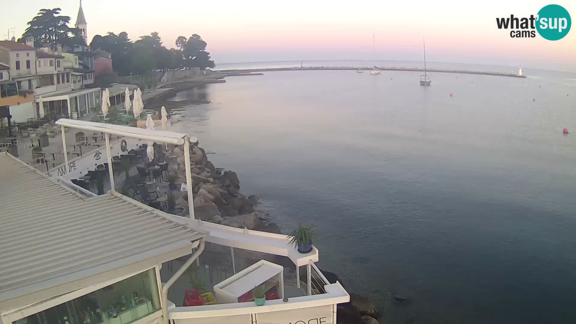 Live webcam Novigrad – Porporela – Istria – Croatia