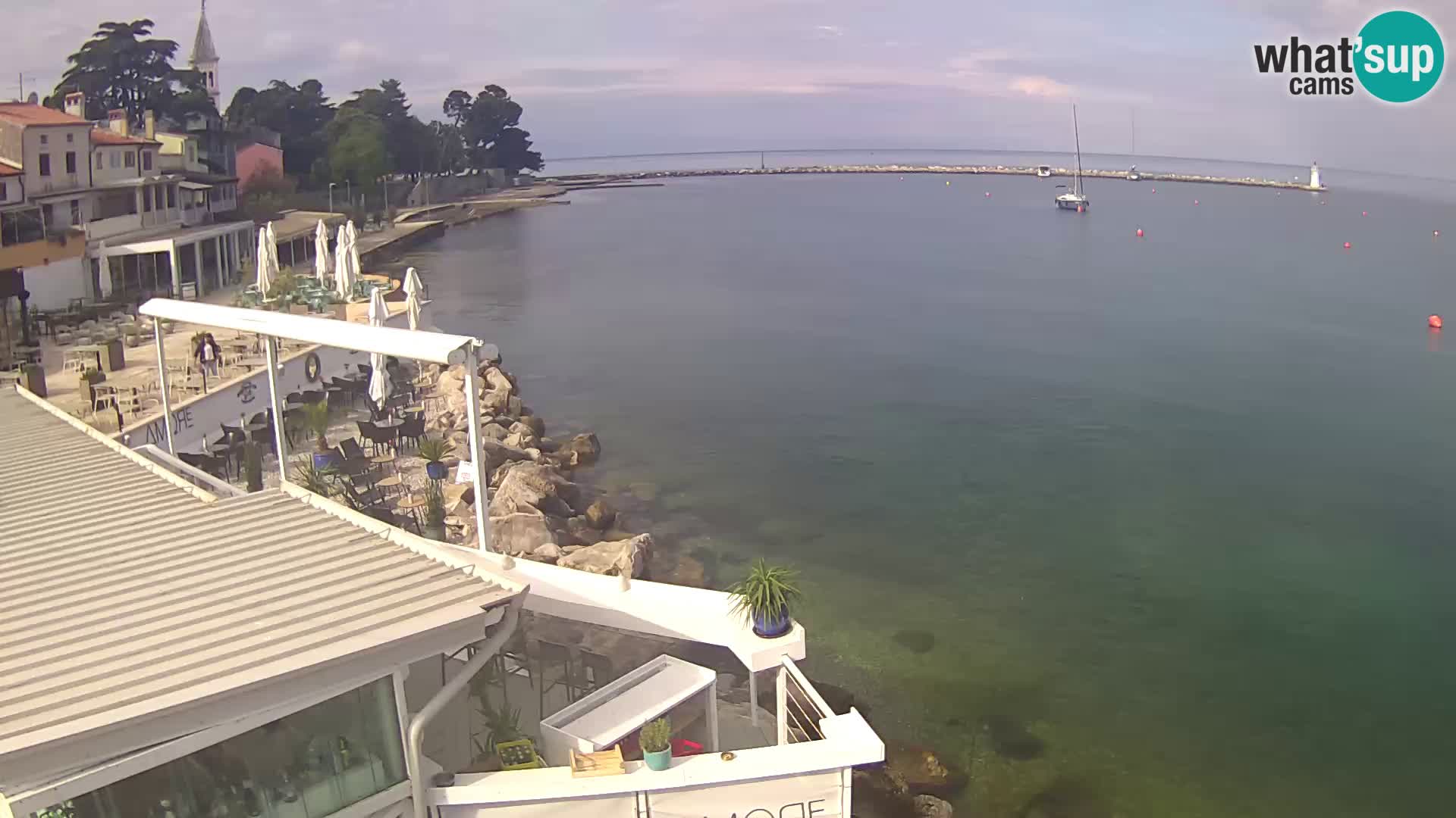 Live webcam Novigrad – Porporela – Istria – Croatia