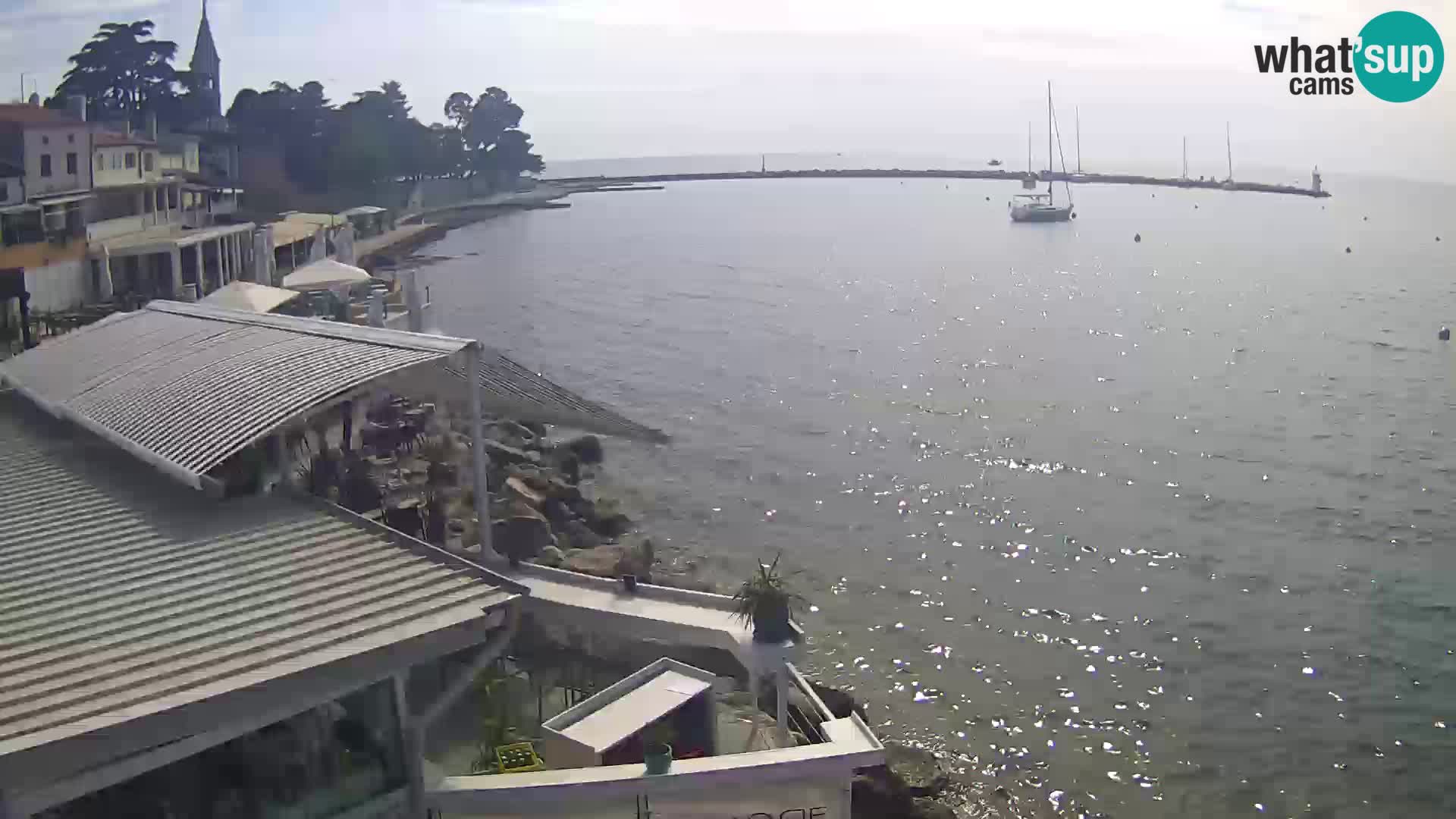 Live webcam Novigrad – Porporela – Istria – Croatia