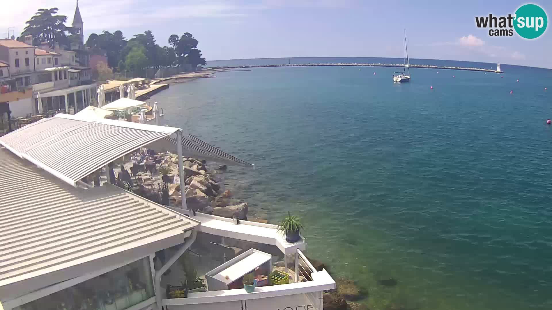 Live webcam Novigrad – Porporela – Istria – Croatia
