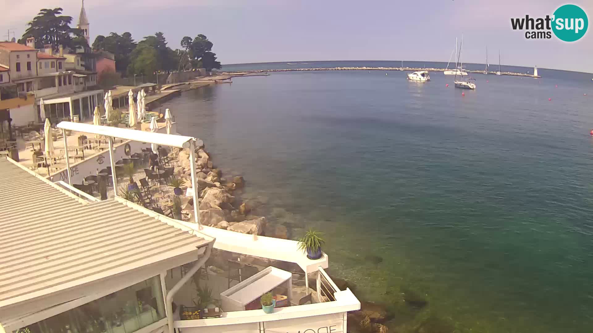 Live webcam Novigrad – Porporela – Istria – Croatia