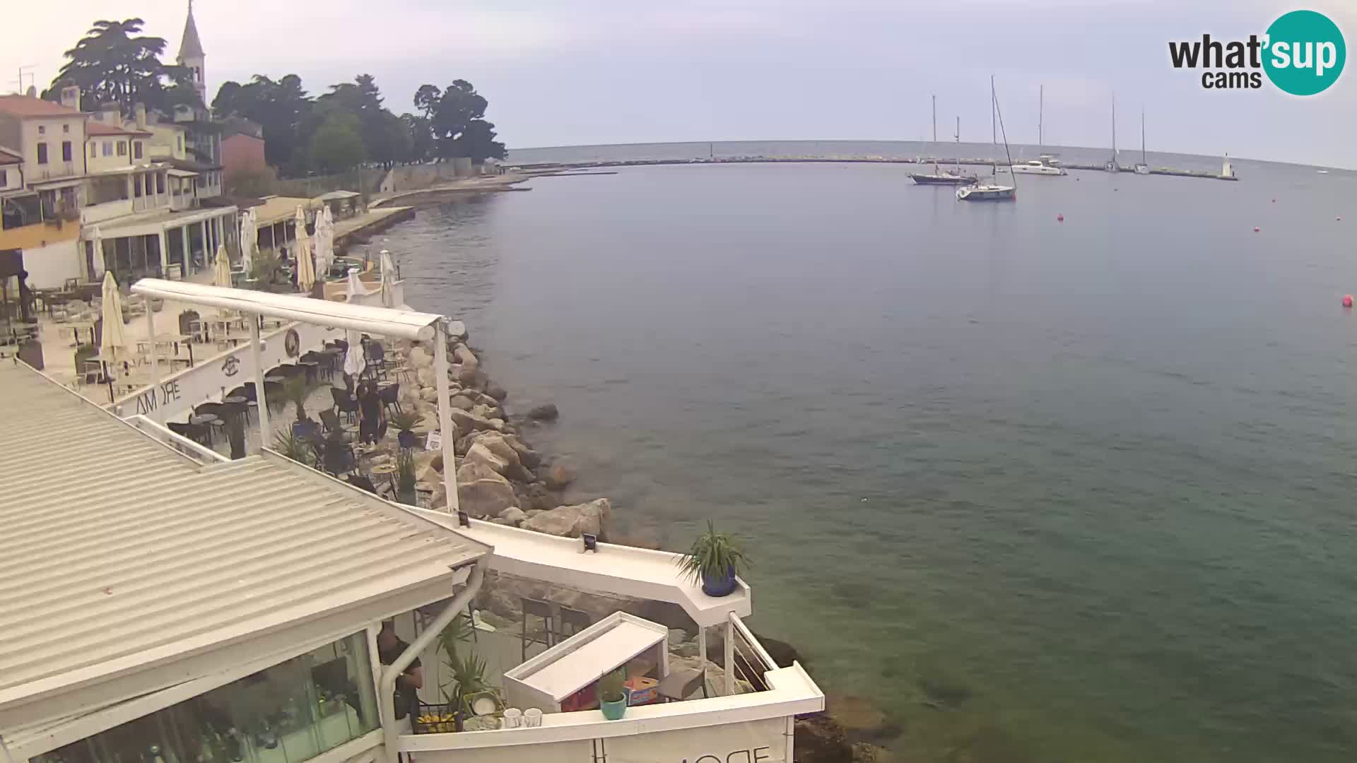 Live webcam Novigrad – Porporela – Istria – Croatia