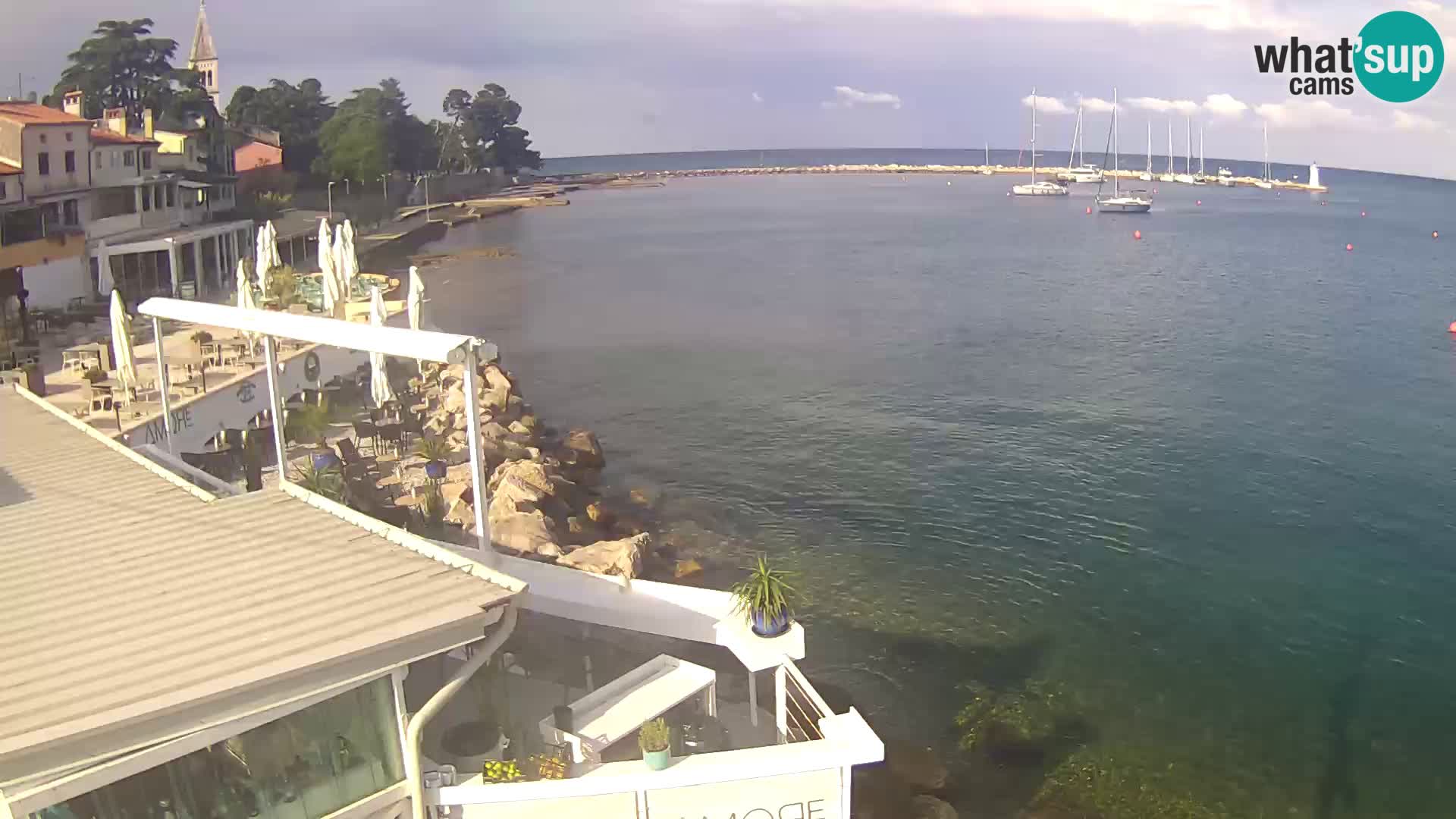 Live webcam Novigrad – Porporela – Istria – Croatia