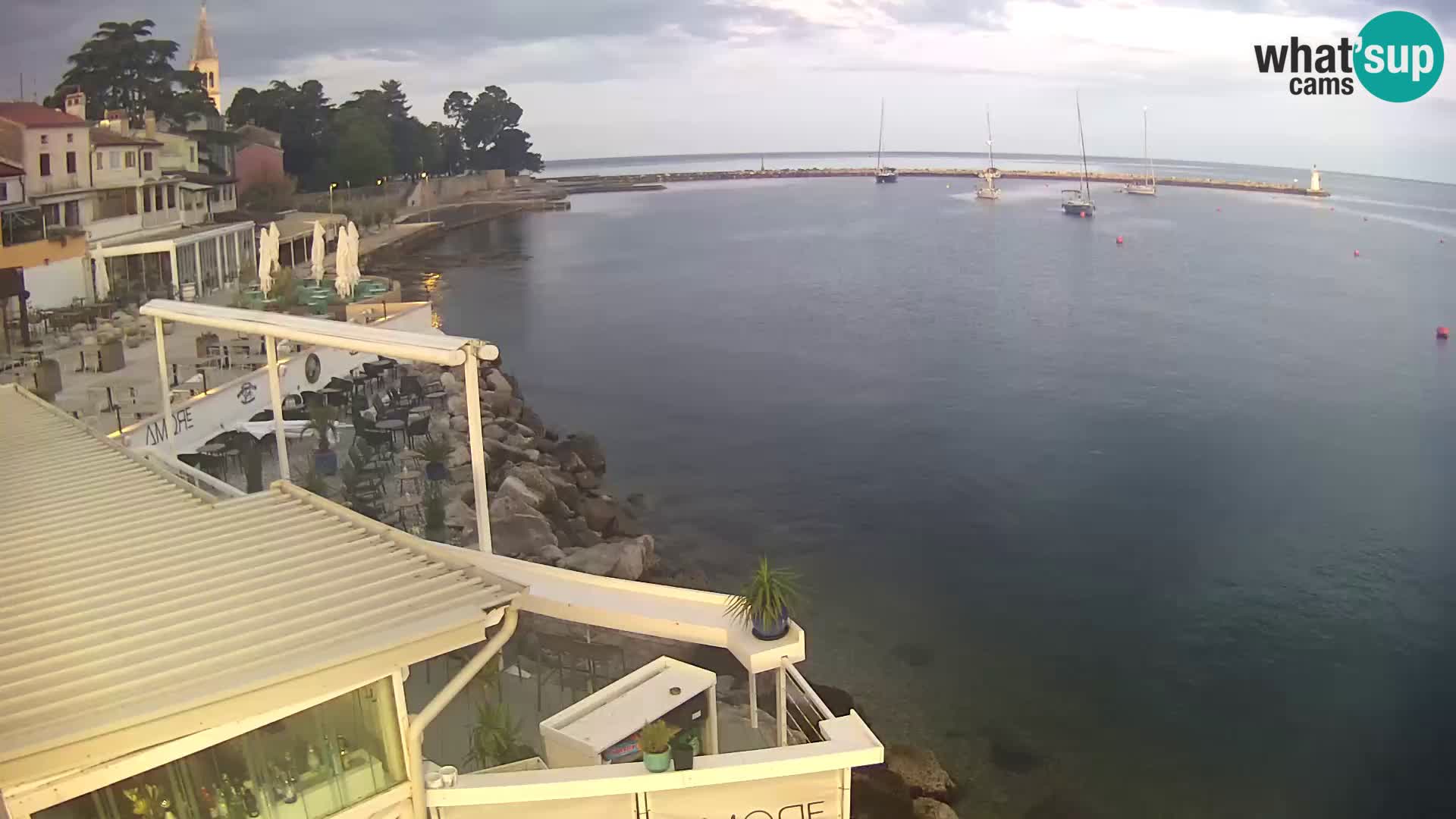 Live webcam Novigrad – Porporela – Istria – Croatia