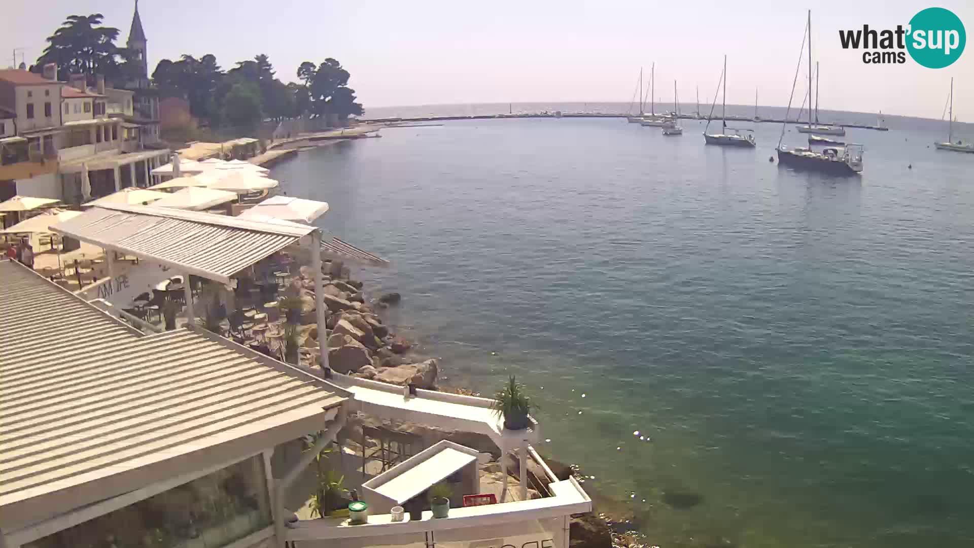 Live webcam Novigrad – Porporela – Istria – Croatia