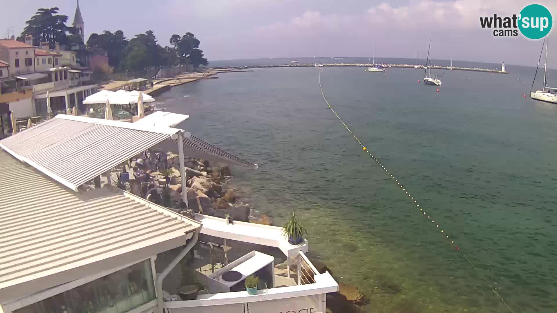 Live webcam Novigrad – Porporela – Istria – Croatia