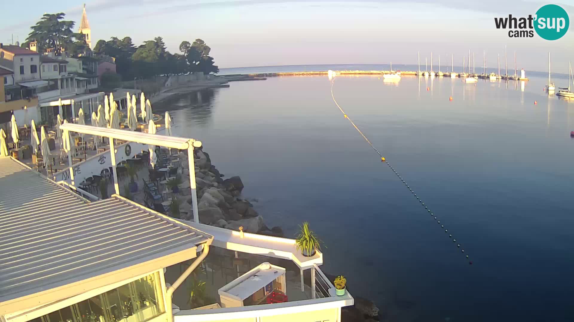 Live webcam Novigrad – Porporela – Istria – Croatia