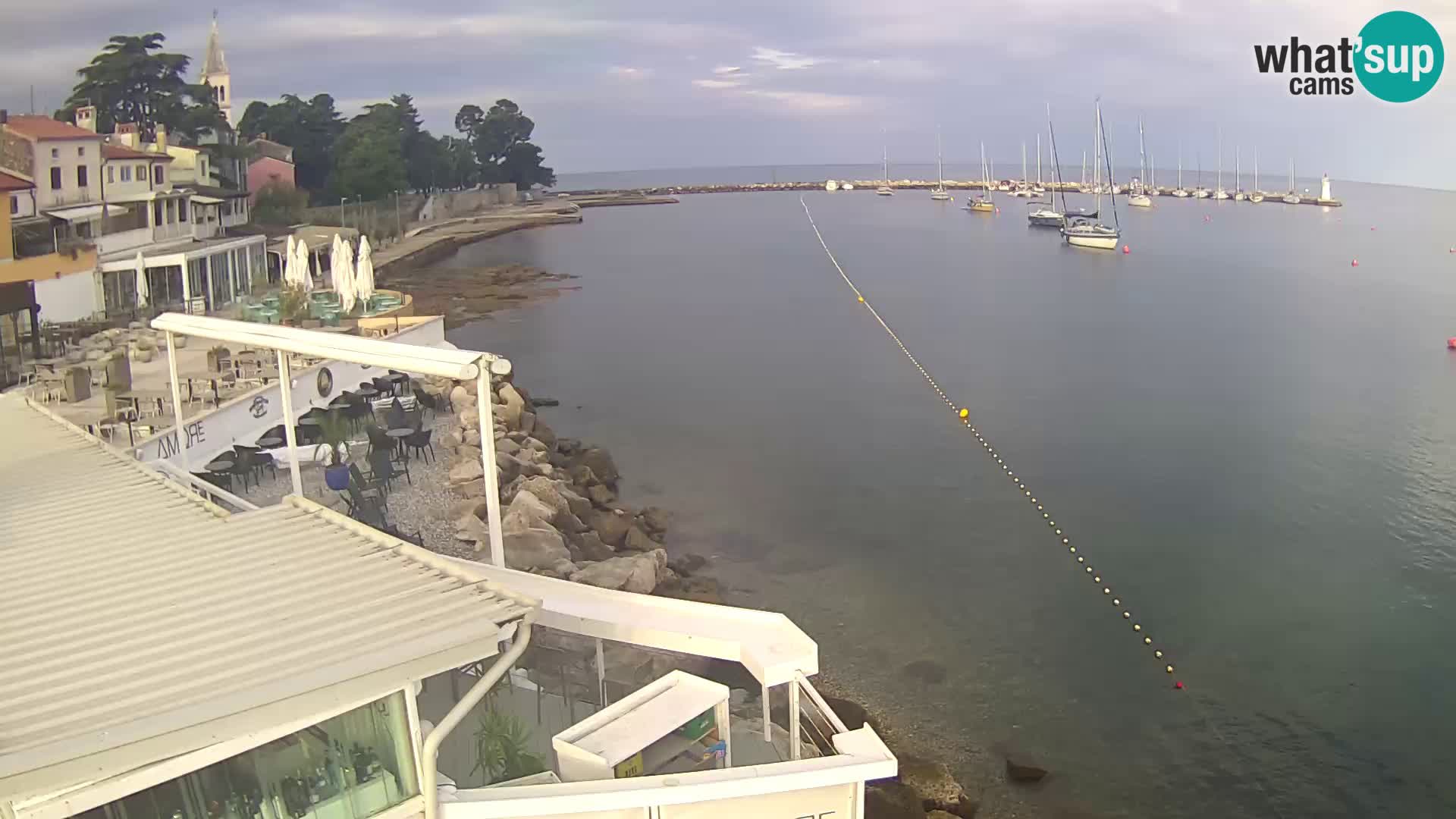 Live webcam Novigrad – Porporela – Istria – Croatia