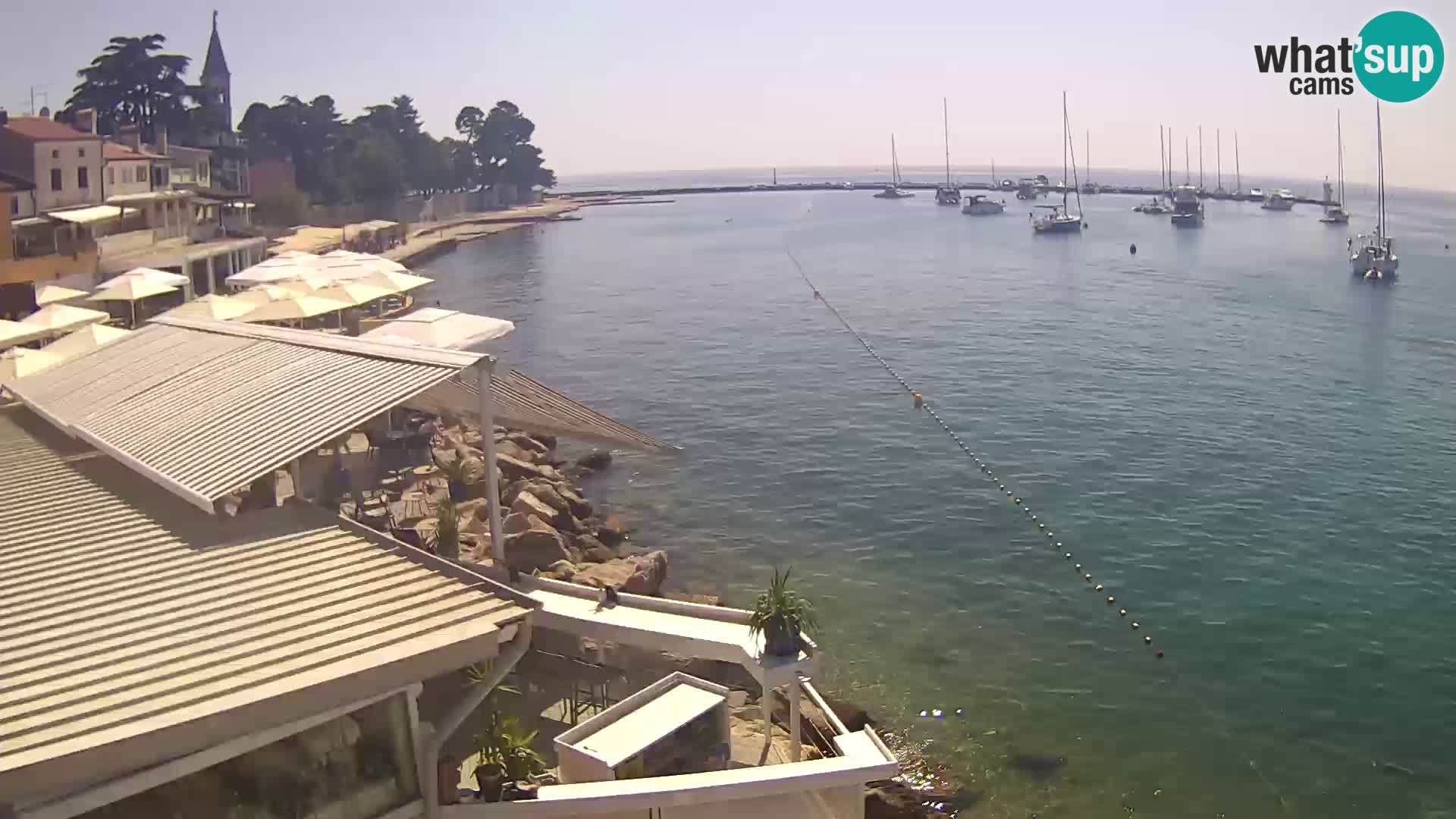 Live webcam Novigrad – Porporela – Istria – Croatia