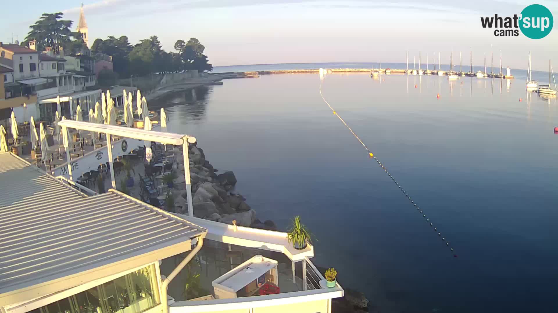 Live webcam Novigrad – Porporela – Istria – Croatia