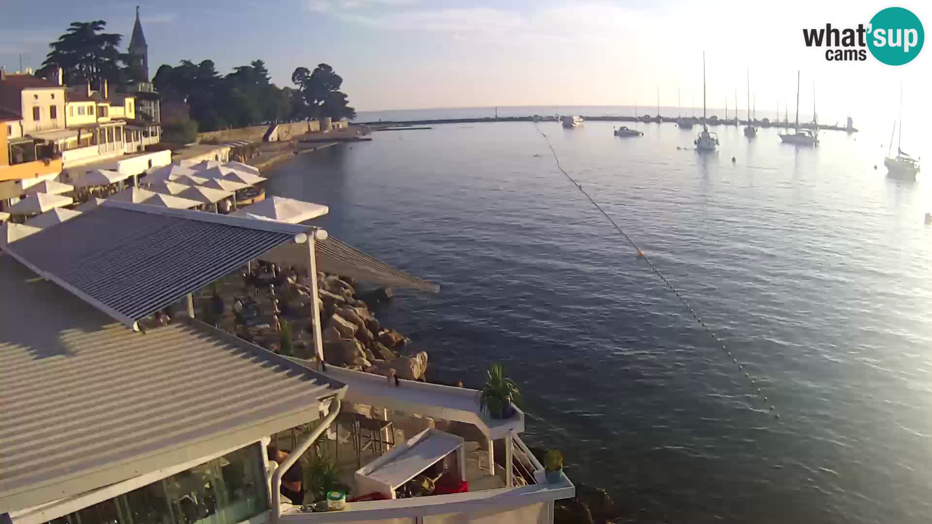 Live webcam Novigrad – Porporela – Istria – Croatia