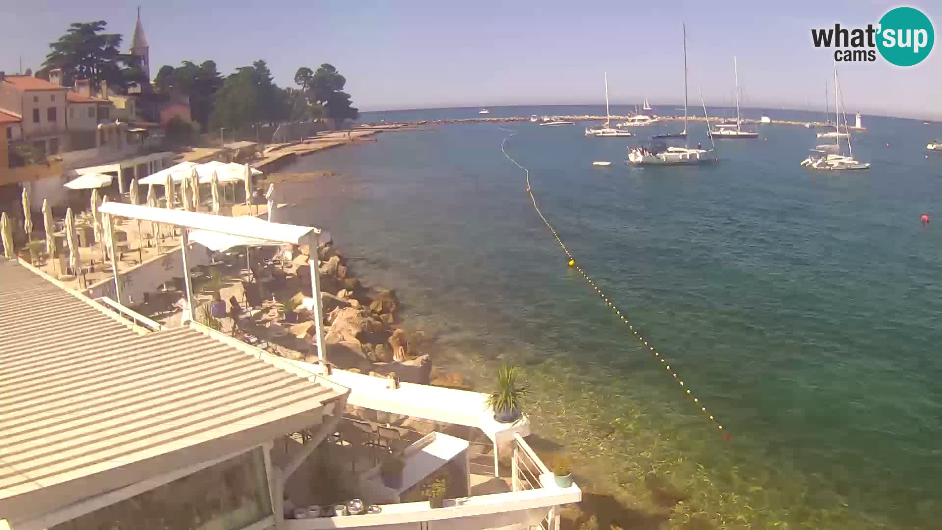 Live webcam Novigrad – Porporela – Istria – Croatia