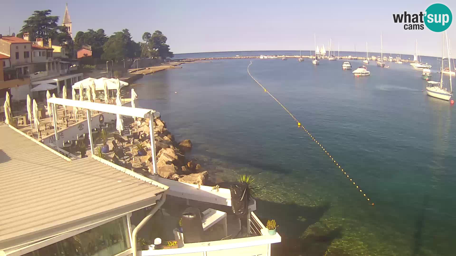 Live webcam Novigrad – Porporela – Istria – Croatia