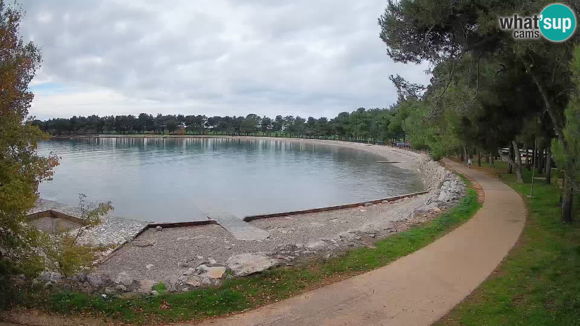 Novigrad – Strand Karpinjan webcam