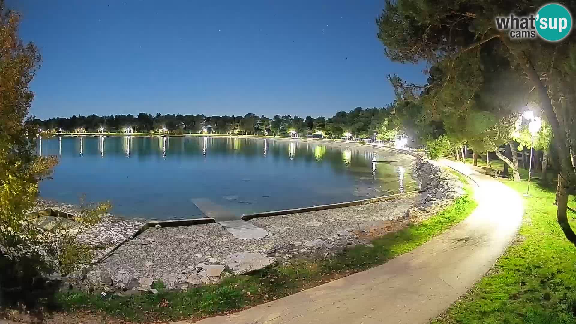 Novigrad – Strand Karpinjan webcam