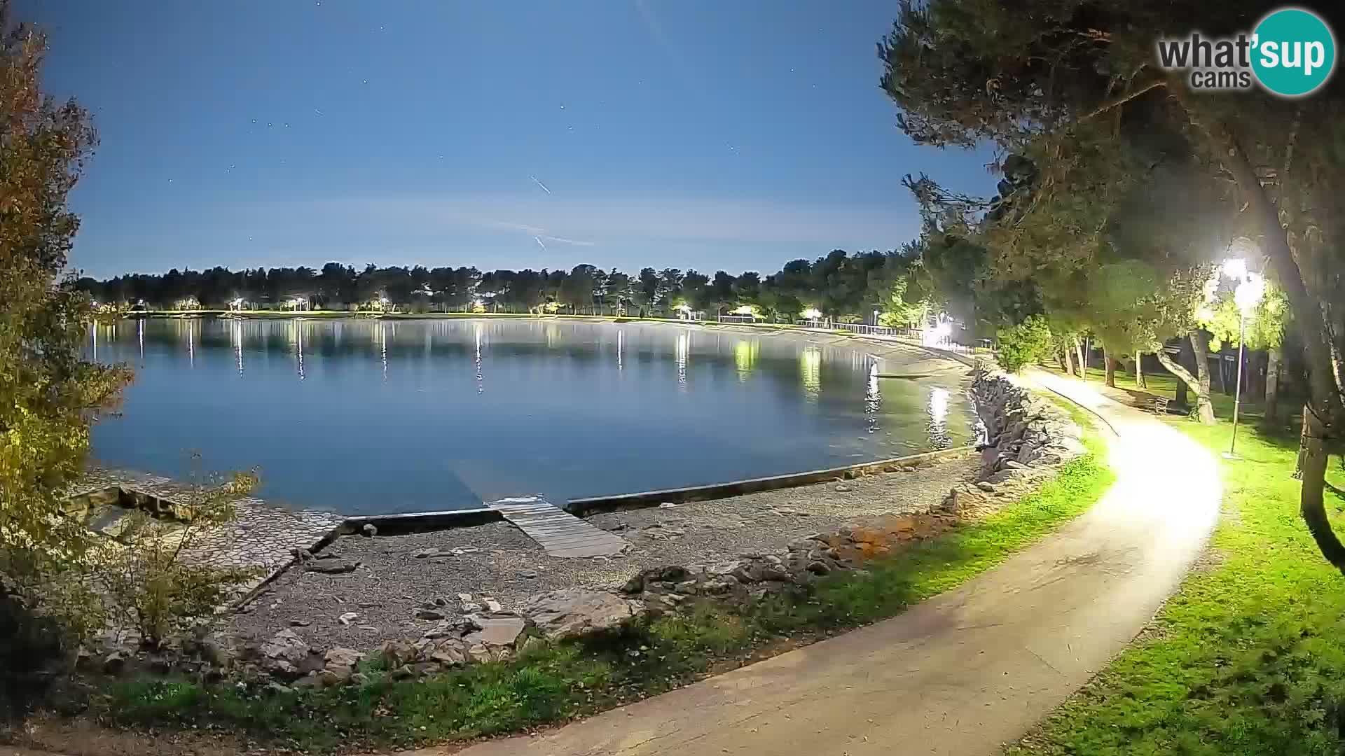 Novigrad live cam – Karpinjan beach