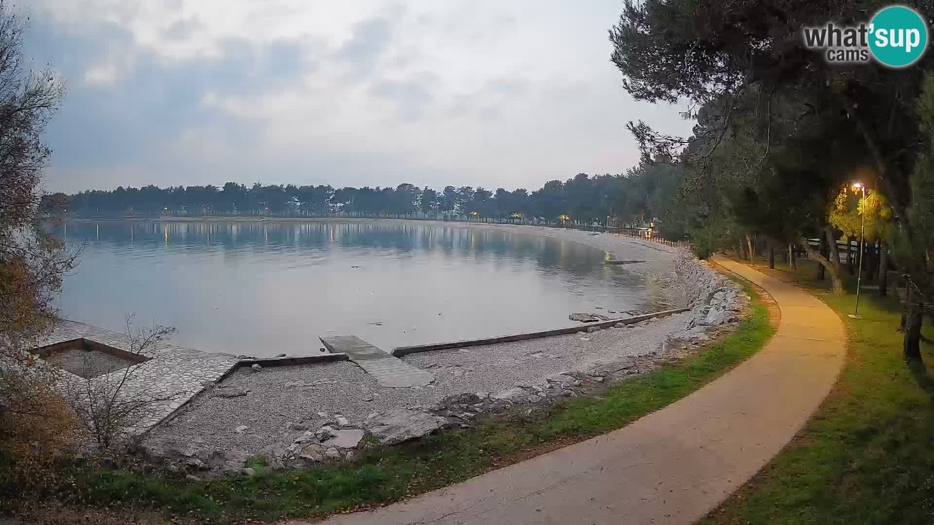 Novigrad live cam – Karpinjan beach