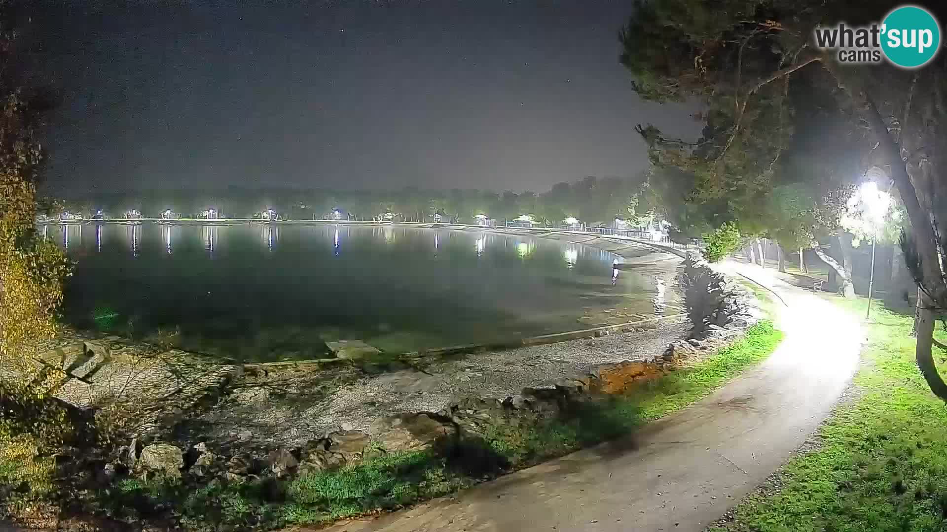 Novigrad live cam – Karpinjan beach