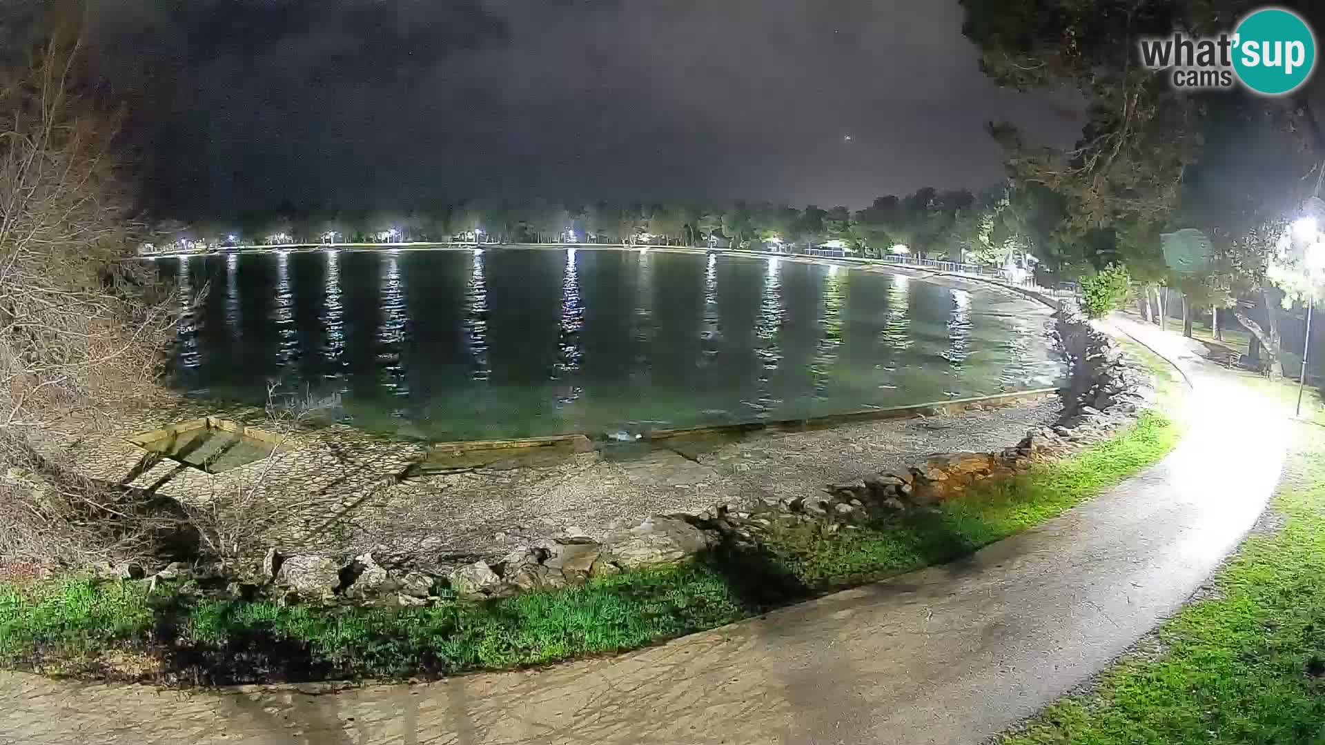 Novigrad – Strand Karpinjan webcam