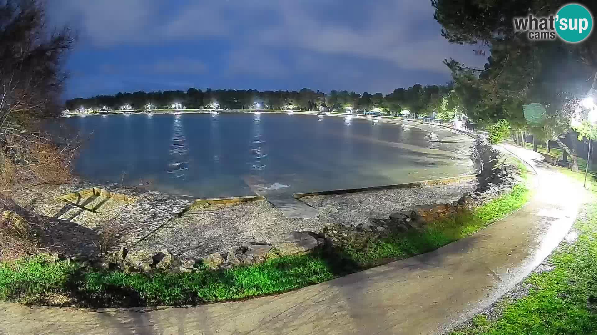 Novigrad live cam – Karpinjan beach