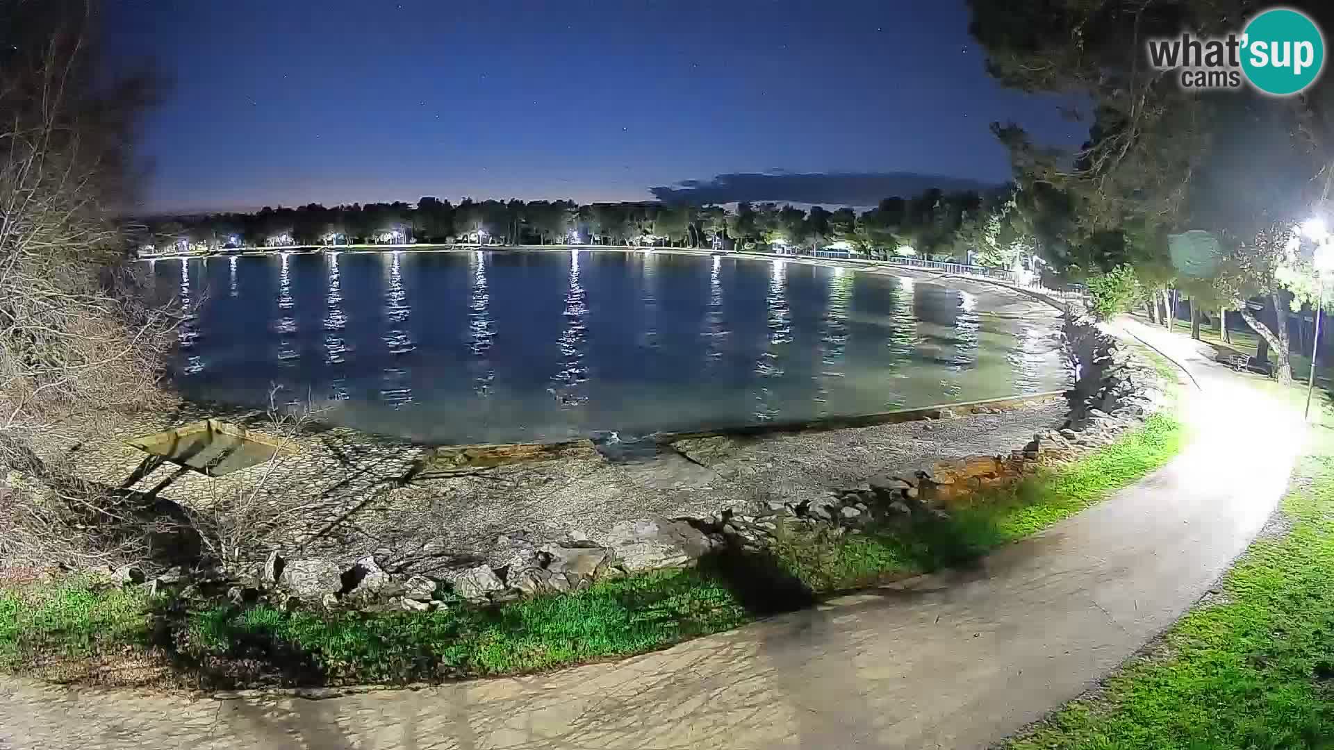 Novigrad live cam – Karpinjan beach