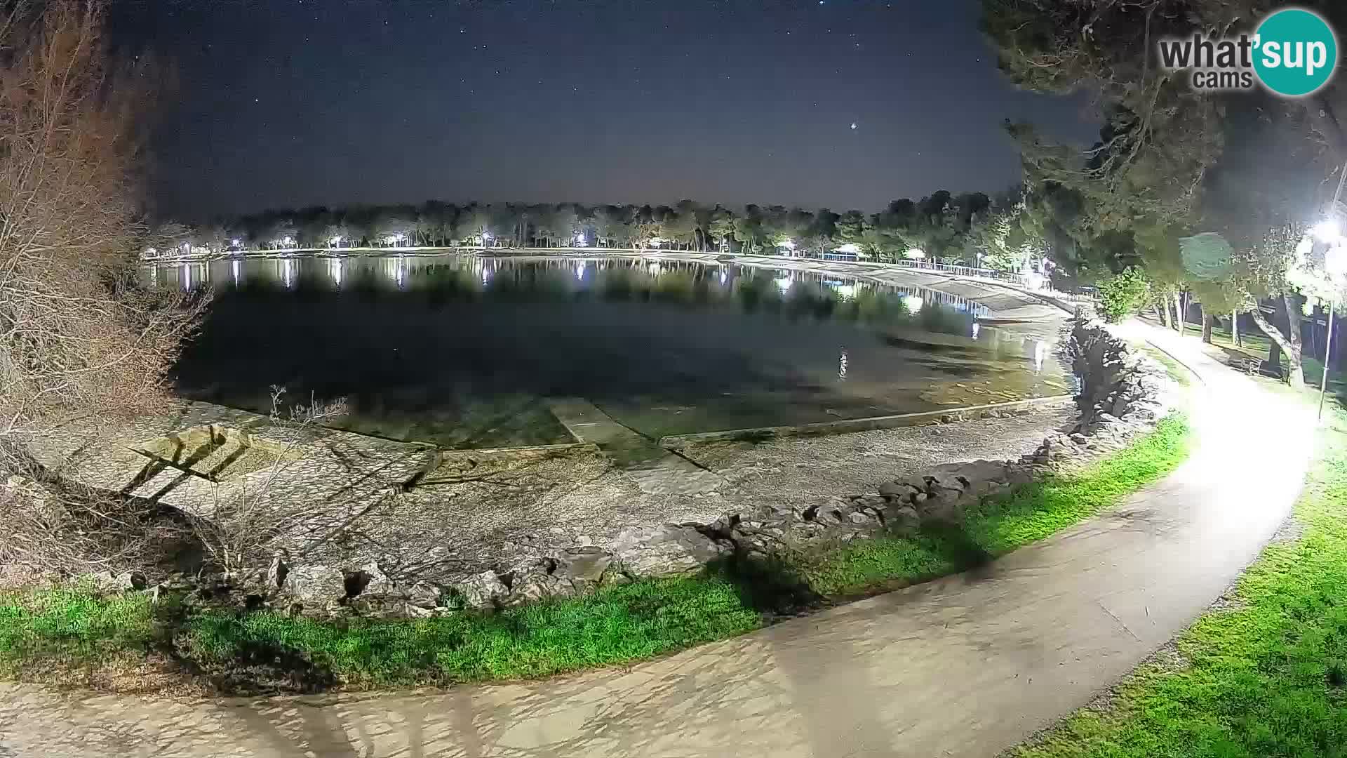 Novigrad live cam – Karpinjan beach
