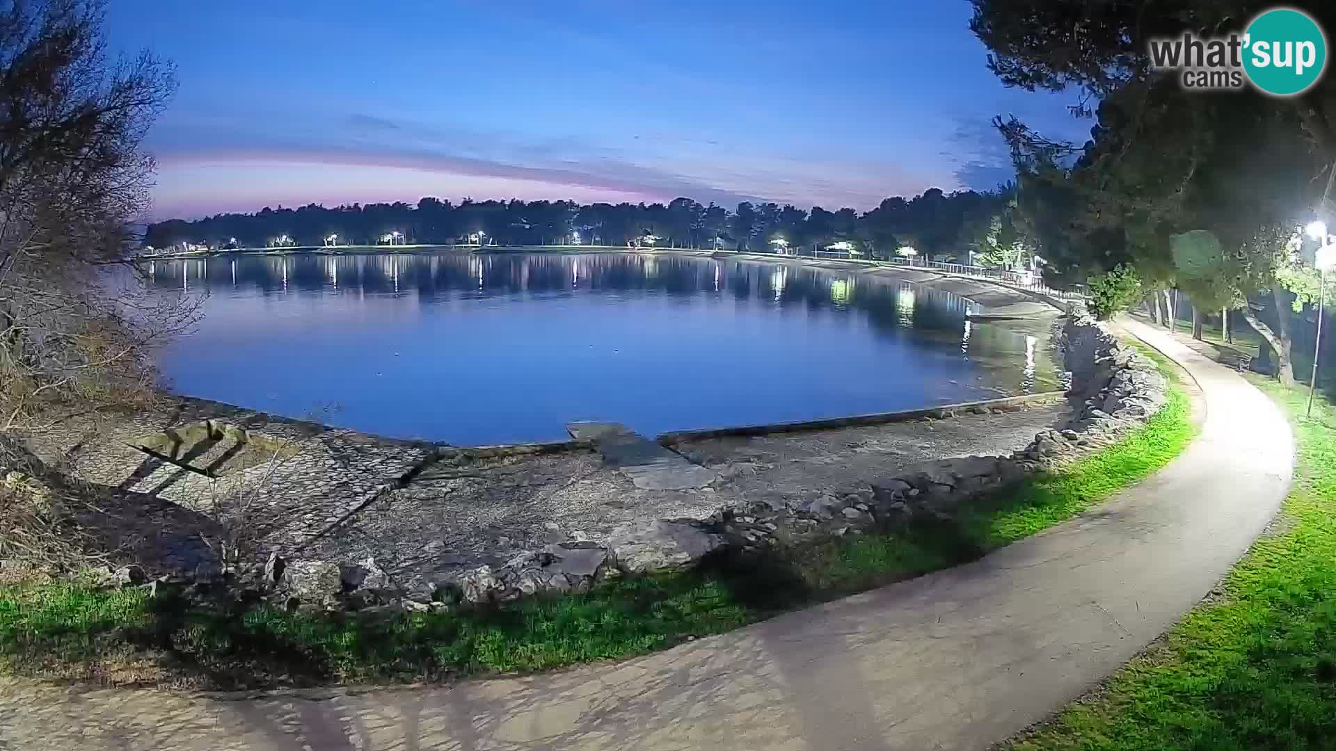 Novigrad live cam – Karpinjan beach
