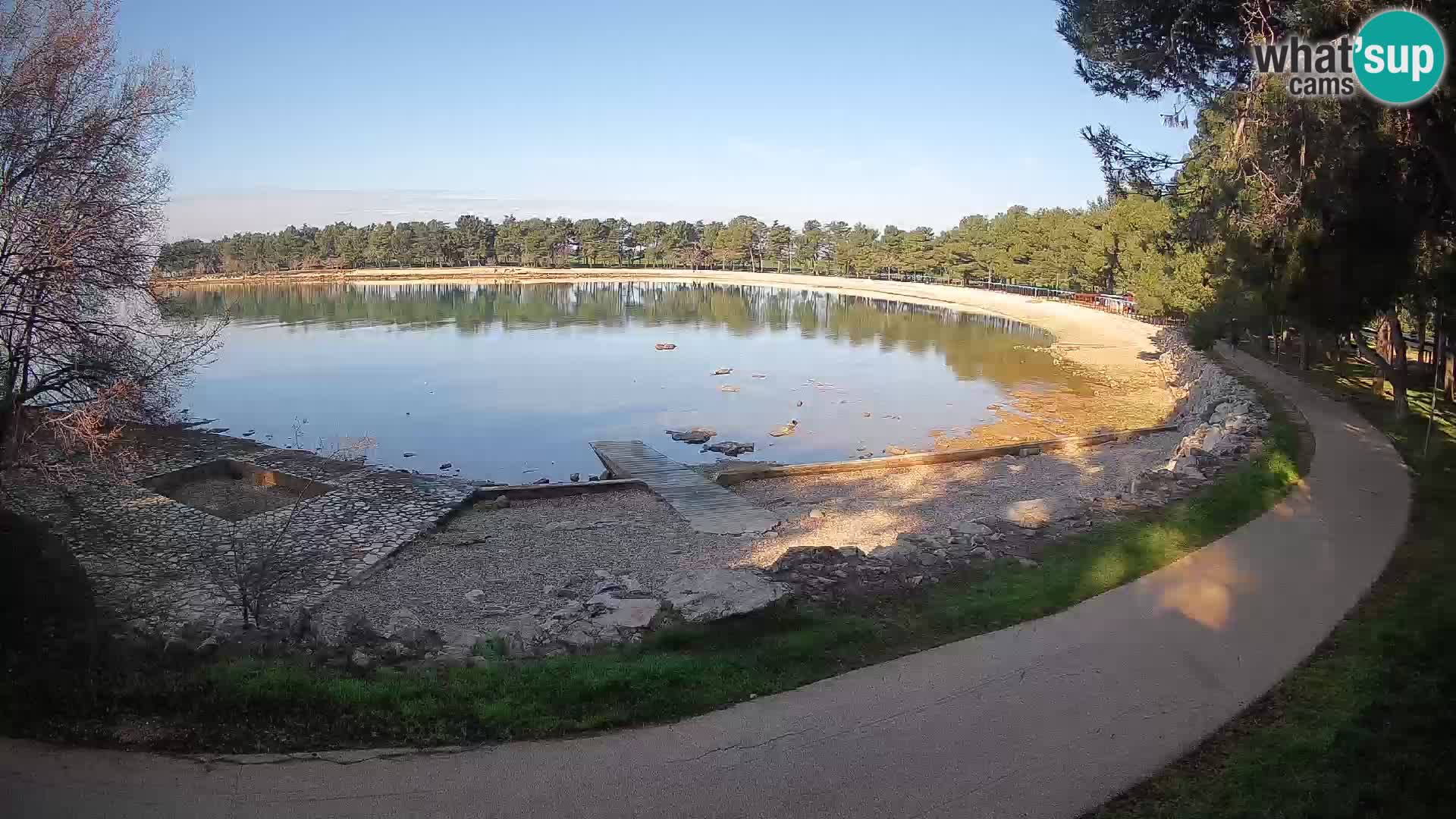 Novigrad – Strand Karpinjan webcam