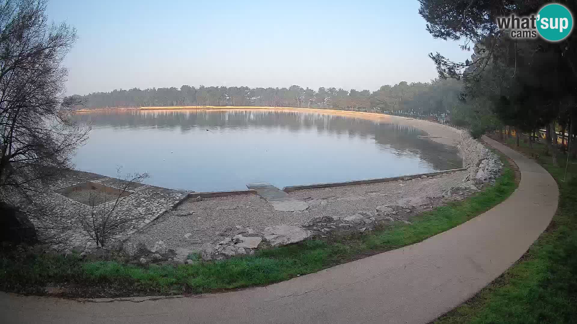 Novigrad live cam – Karpinjan beach