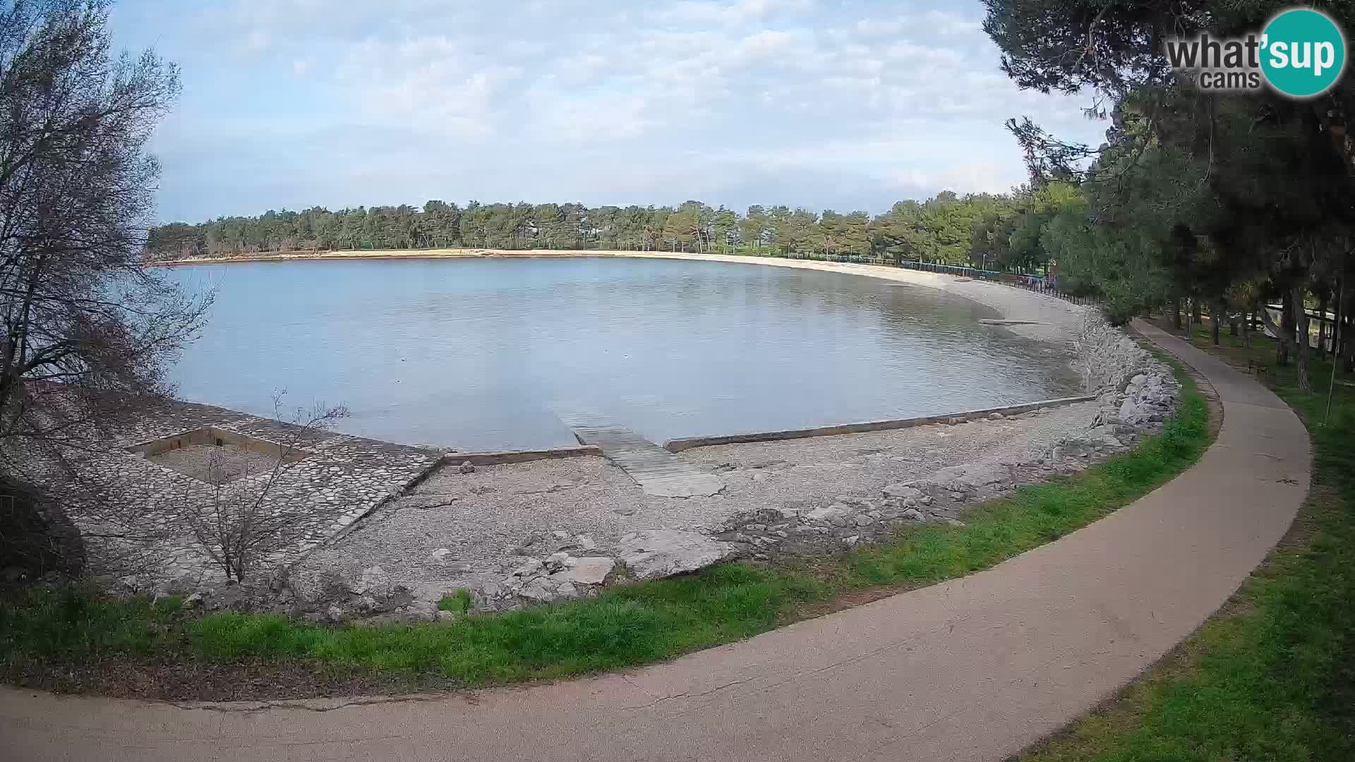 Novigrad live cam – Karpinjan beach