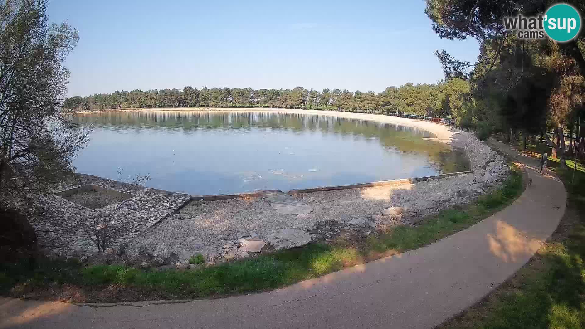 Novigrad live cam – Karpinjan beach