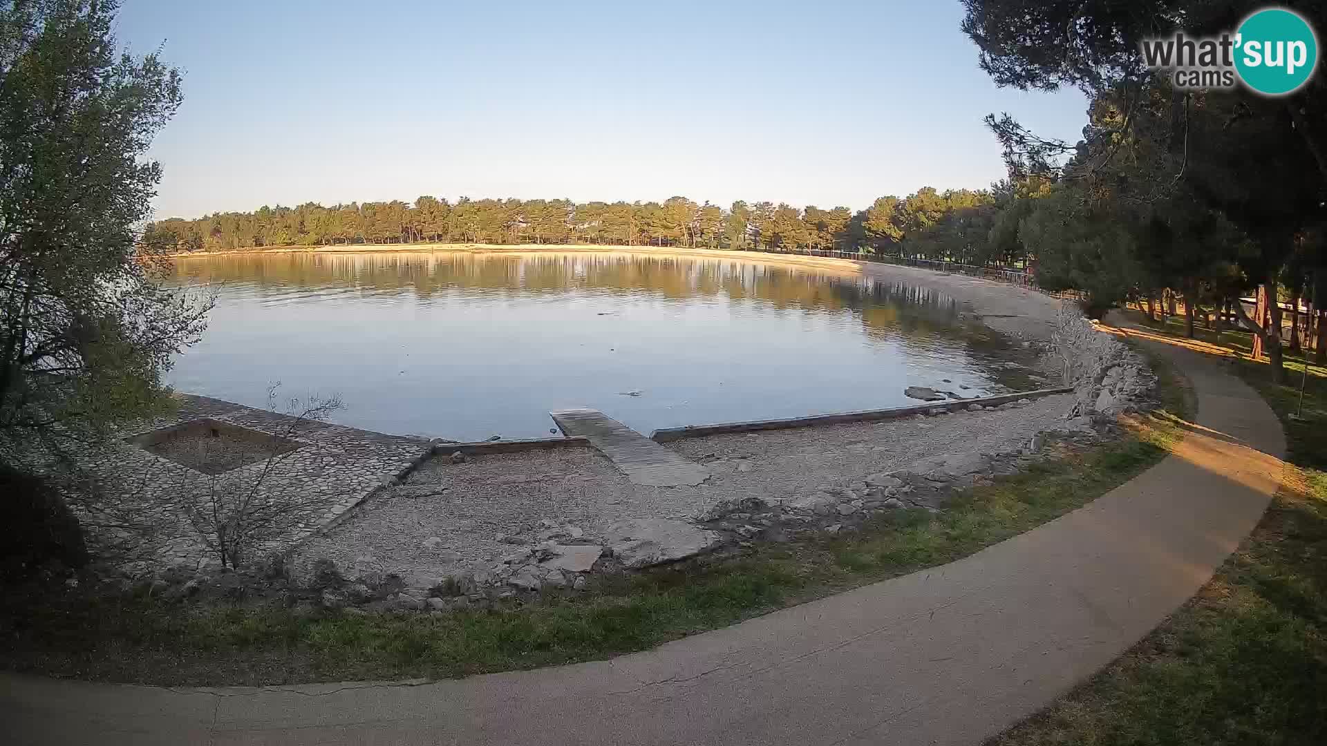 Novigrad – Strand Karpinjan webcam