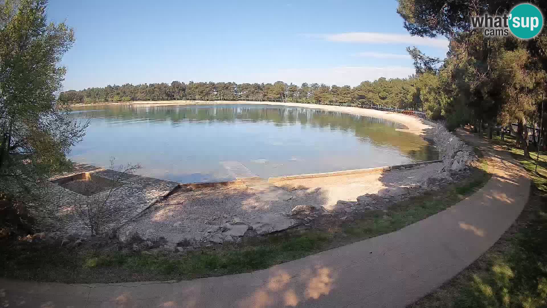 Novigrad live cam – Karpinjan beach