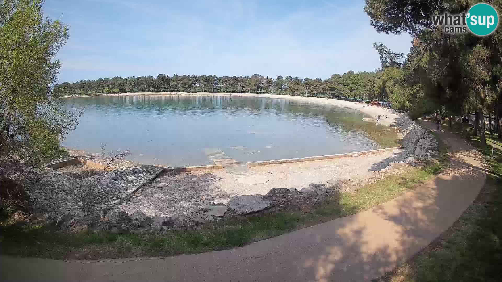 Novigrad live cam – Karpinjan beach