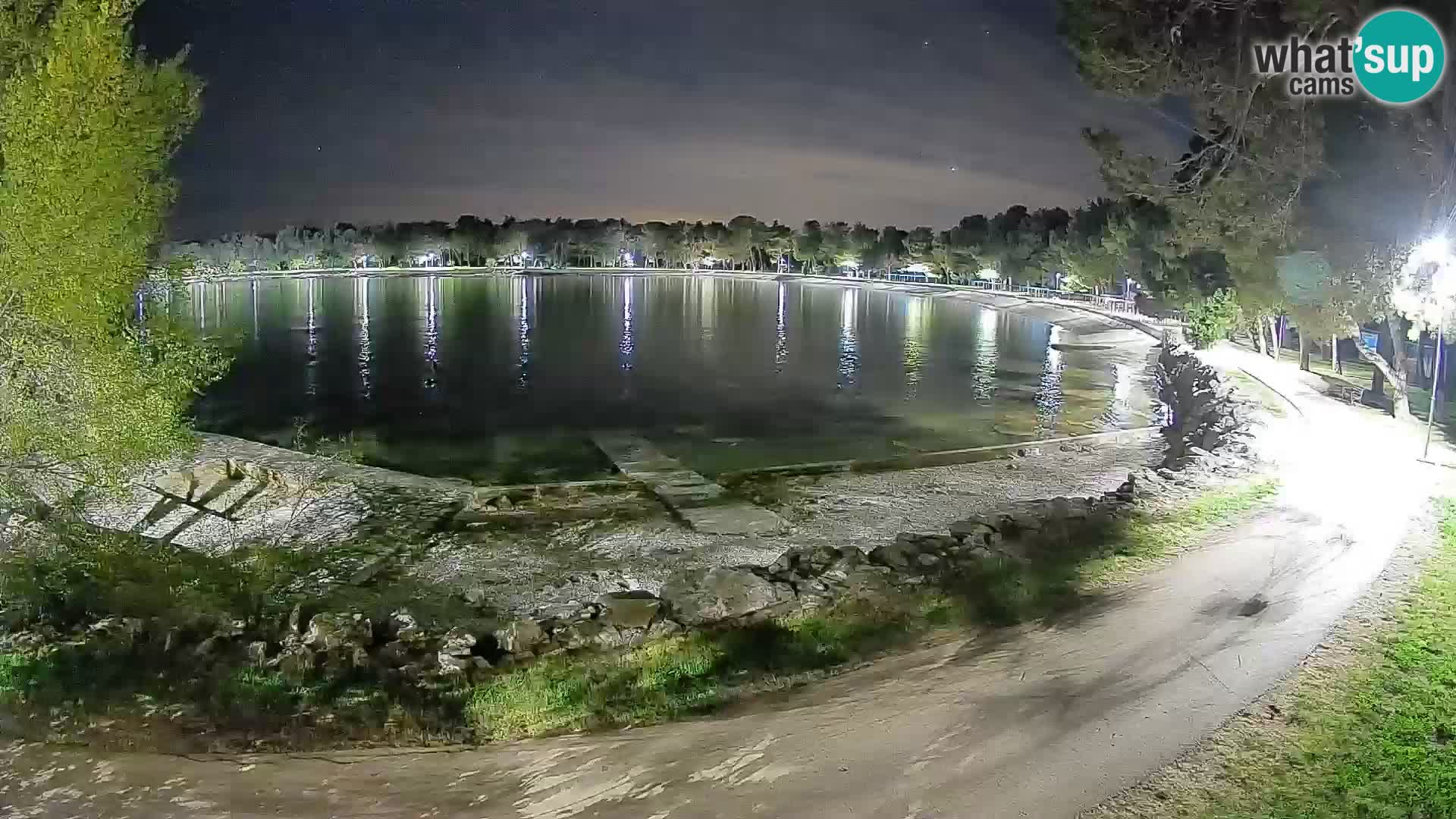 Novigrad live cam – Karpinjan beach