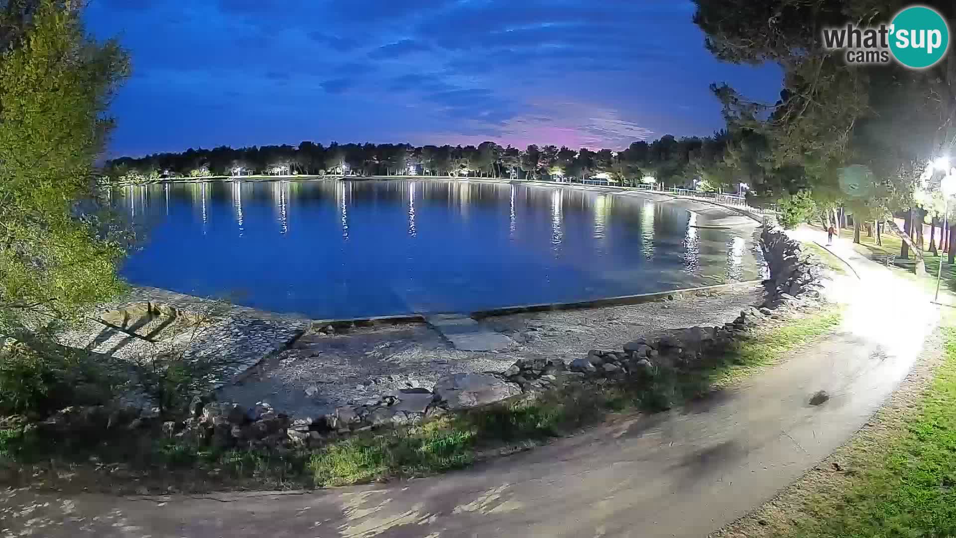 Novigrad – Strand Karpinjan webcam