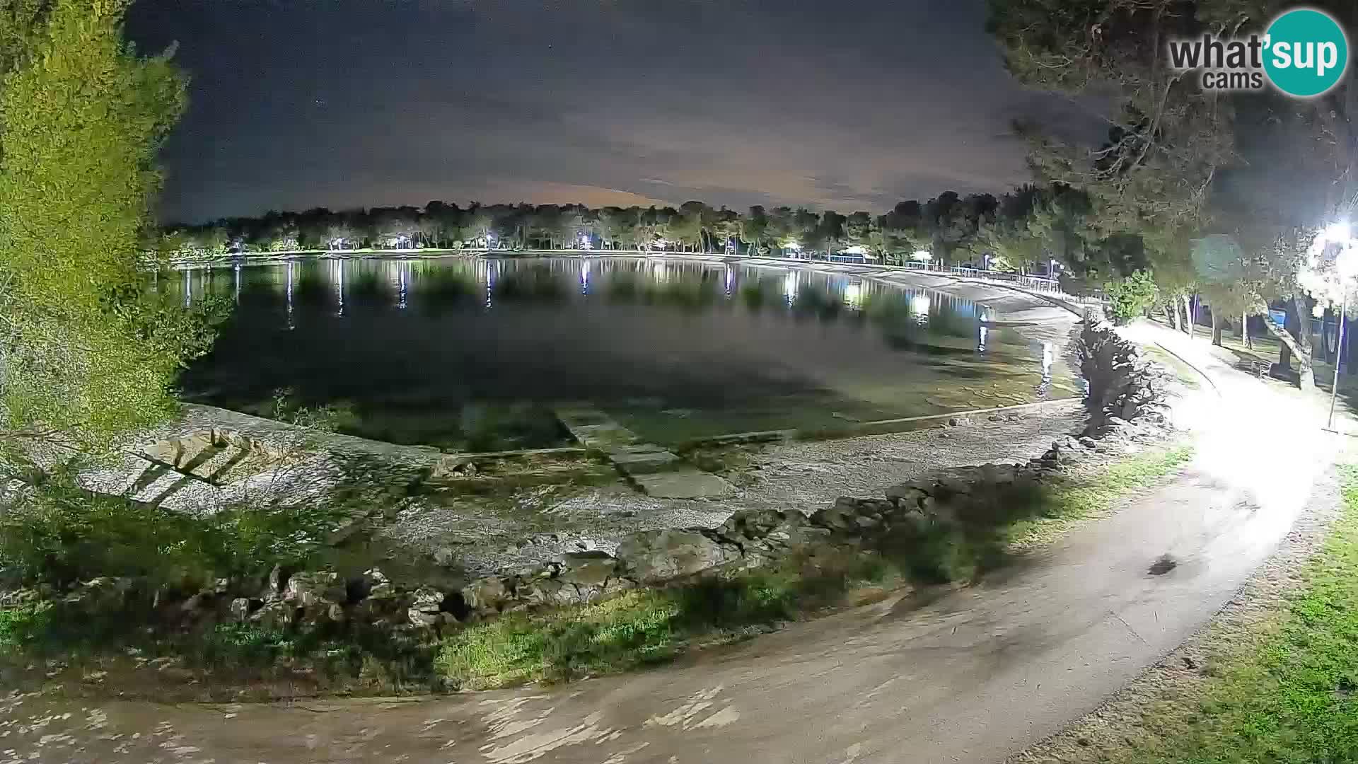 Novigrad – Strand Karpinjan webcam