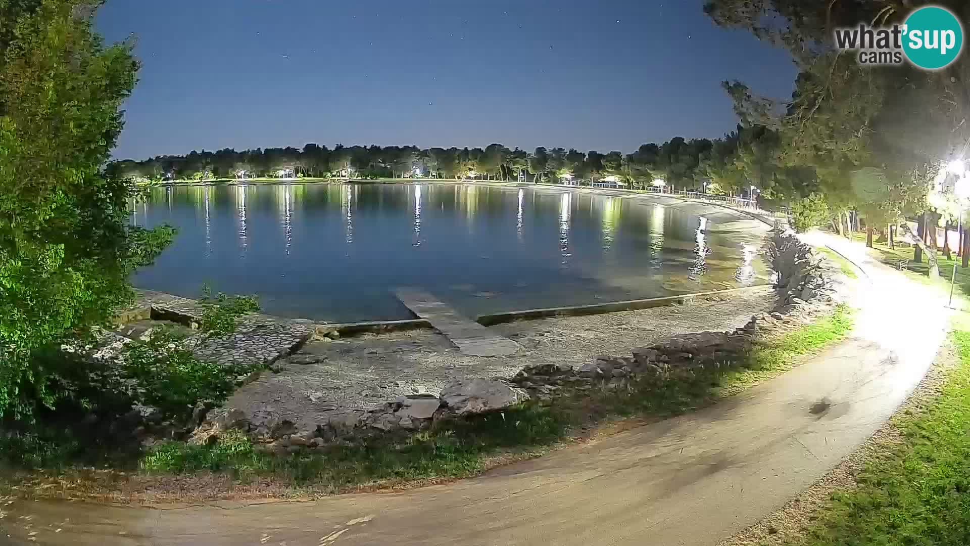 Novigrad live cam – Karpinjan beach