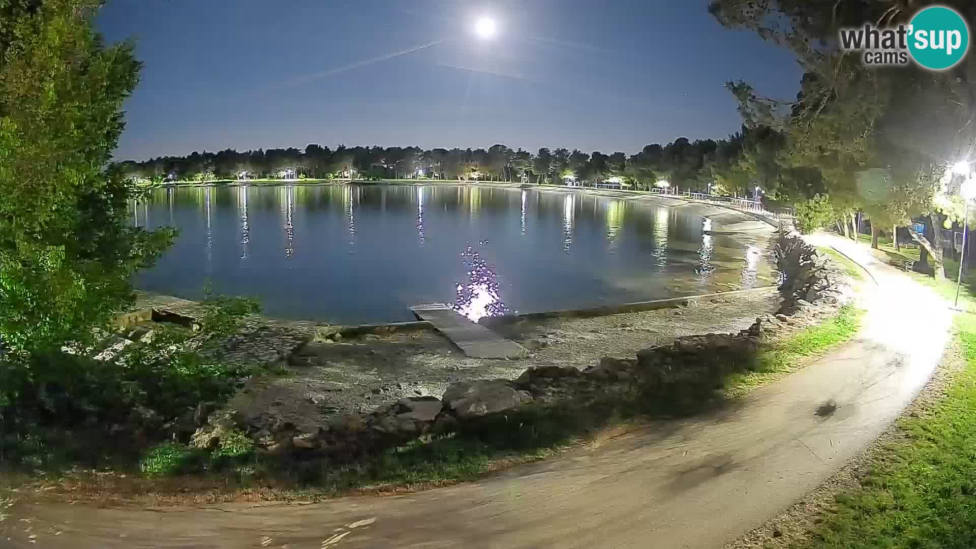 Novigrad – Strand Karpinjan webcam