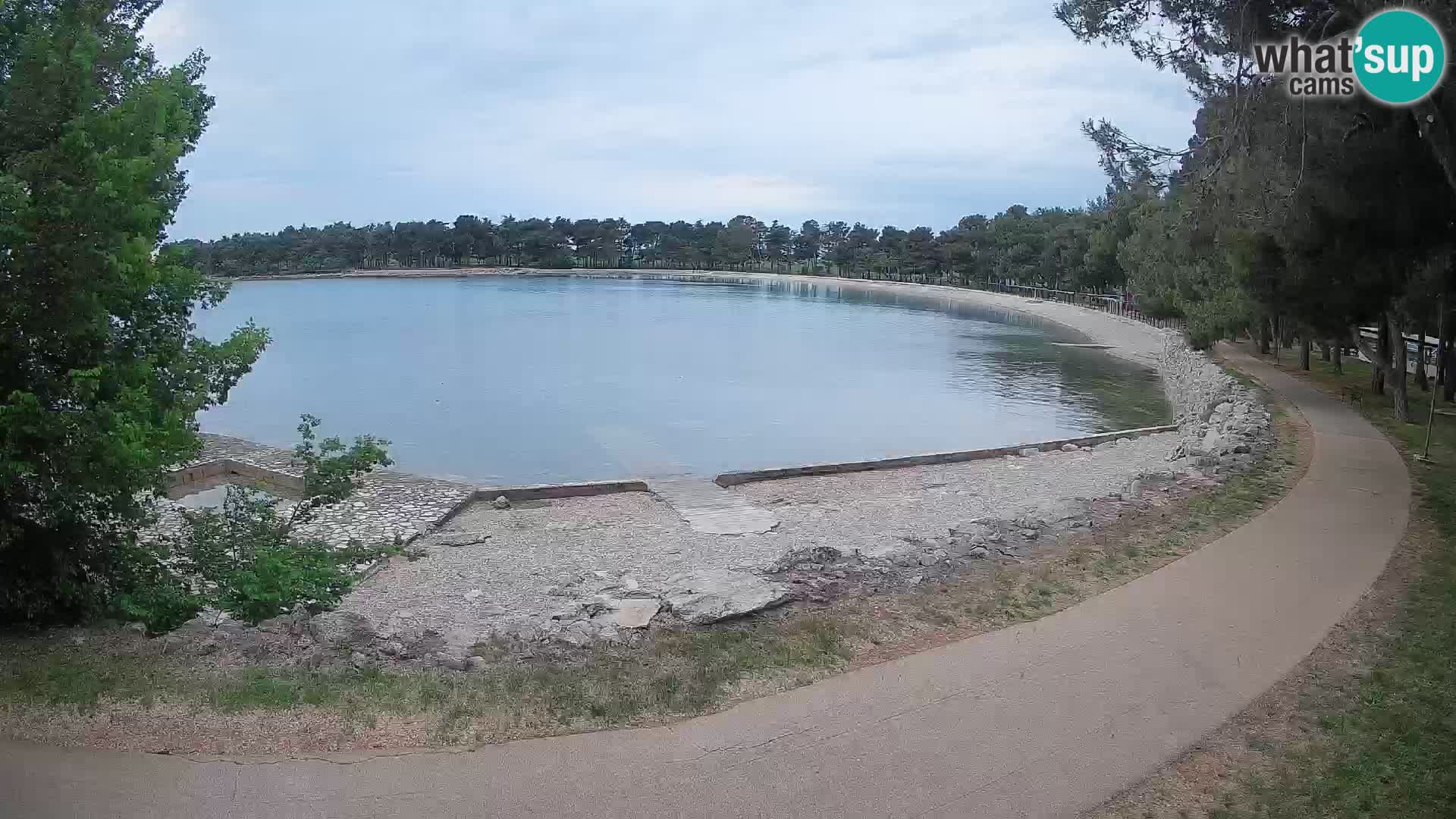 Novigrad – Strand Karpinjan webcam