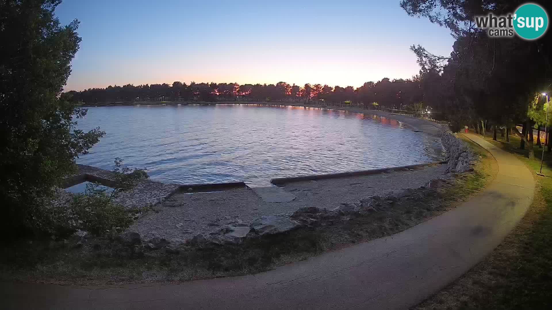 Novigrad live cam – Karpinjan beach