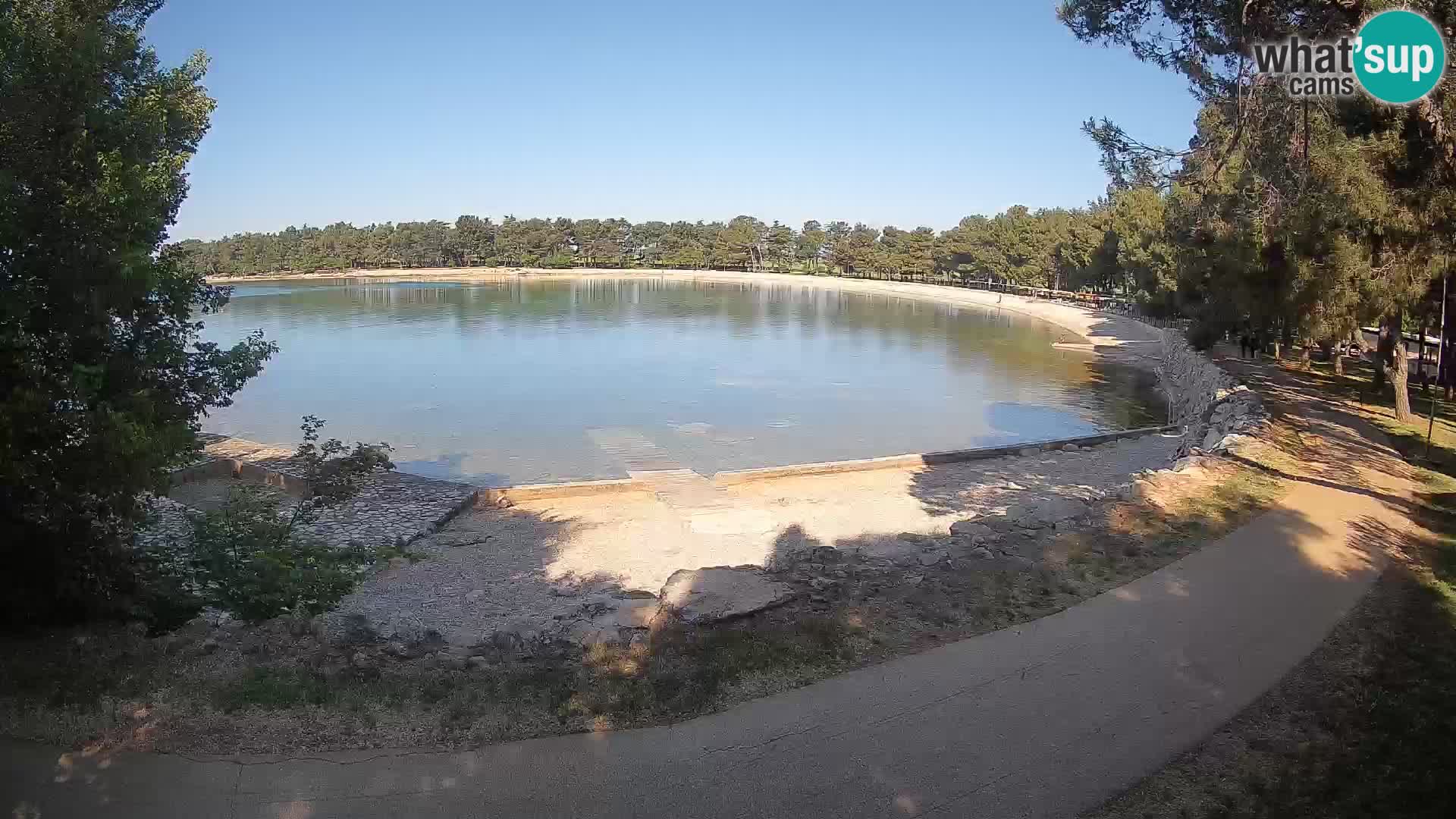 Novigrad – Strand Karpinjan webcam
