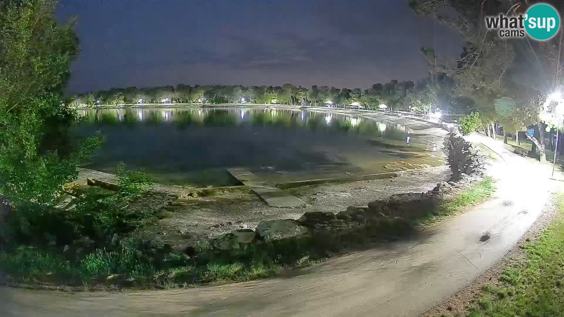 Novigrad live cam – Karpinjan beach