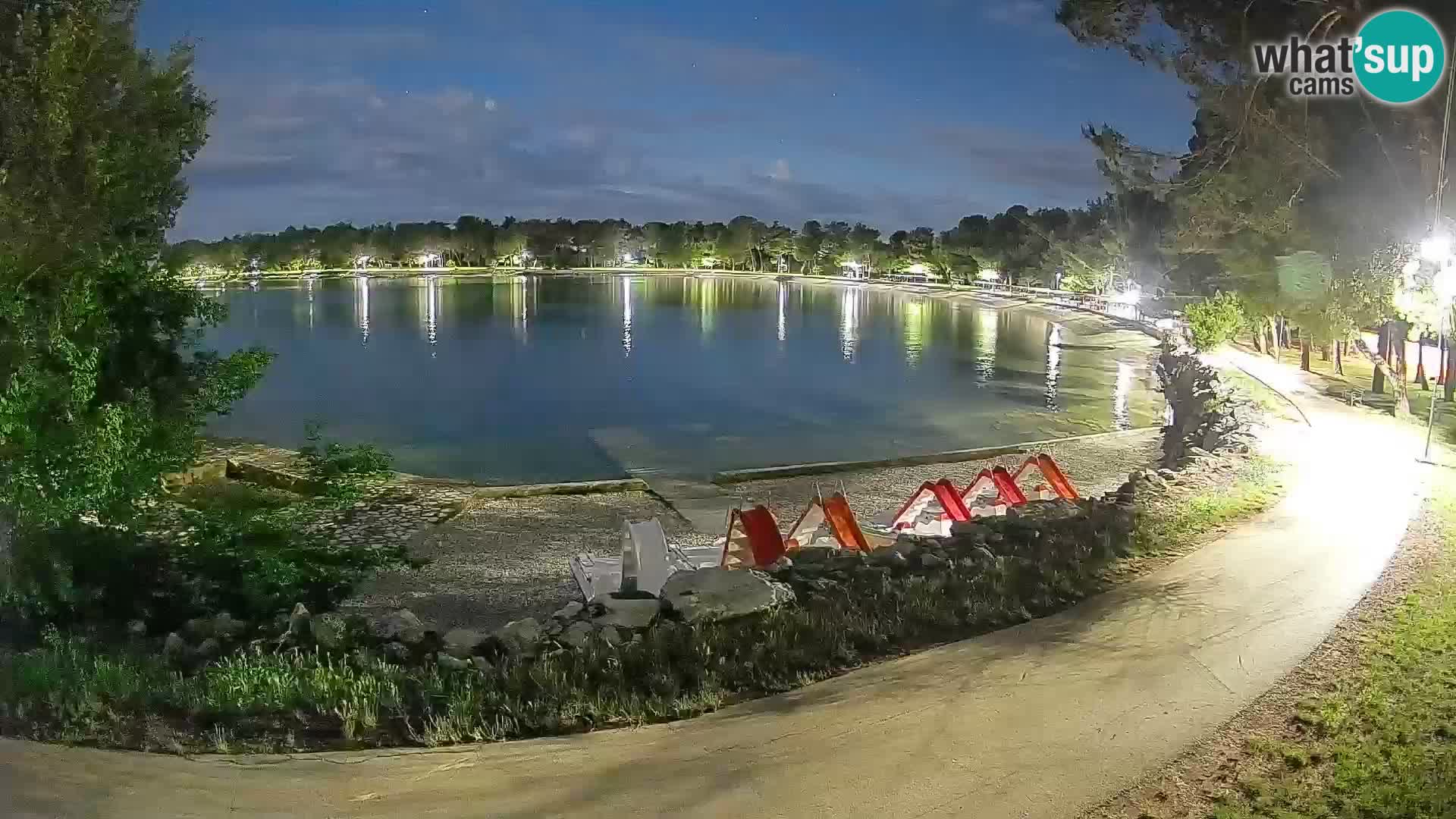 Novigrad live cam – Karpinjan beach